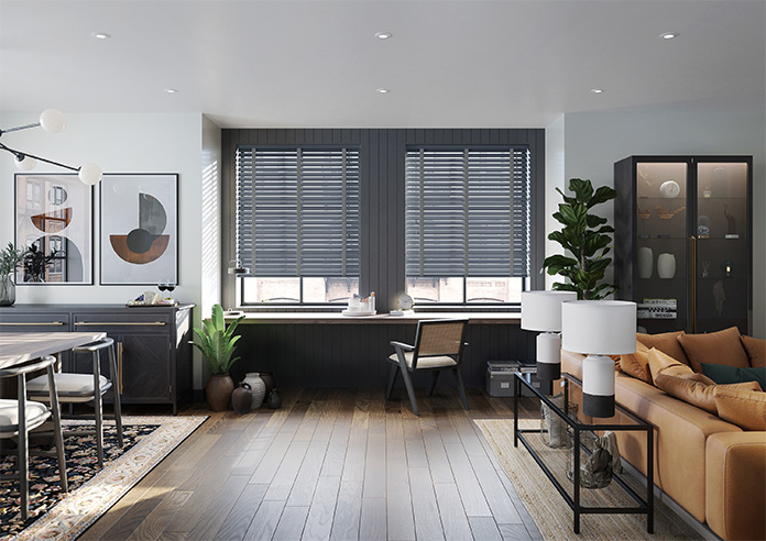 Cotswold Deluxe, Pebble Grey - Motorised Venetian Blind - Image 6